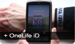 scanning your OneLife iD band