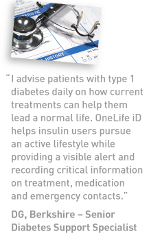 testimonial medical ID products
