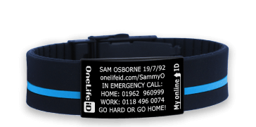 Personal Id Bands Medical Bracelets Sports And Emergency Id Wristbands